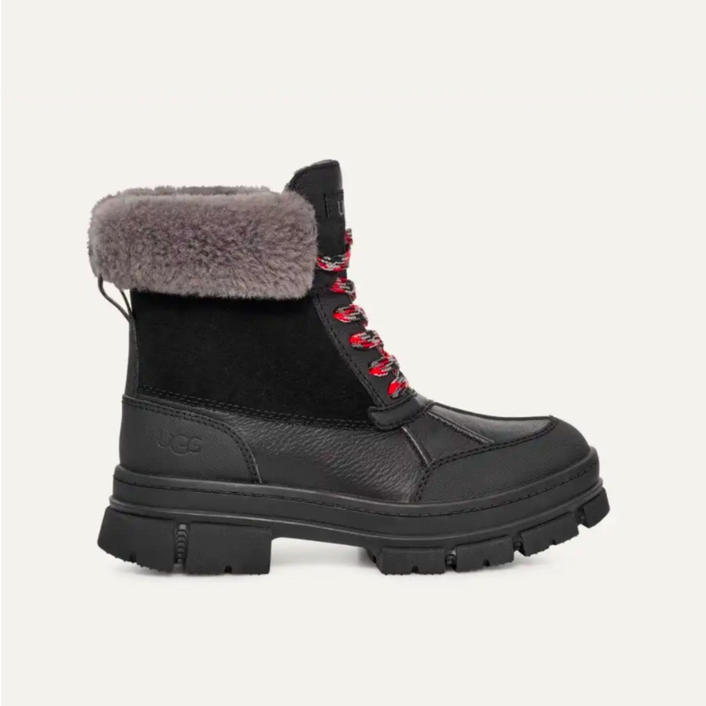 Ugg Addie black worn once or twice good condition